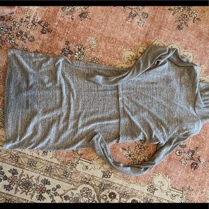 Maternity nursing gap sweater dress